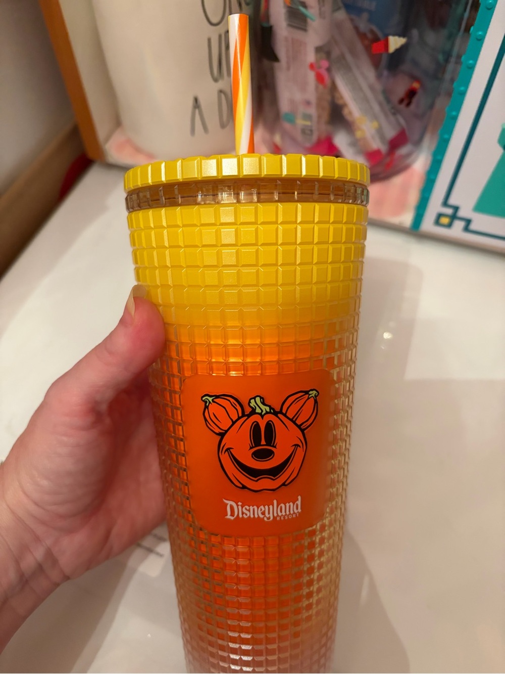 Starbucks Disney Halloween pumpkin cup